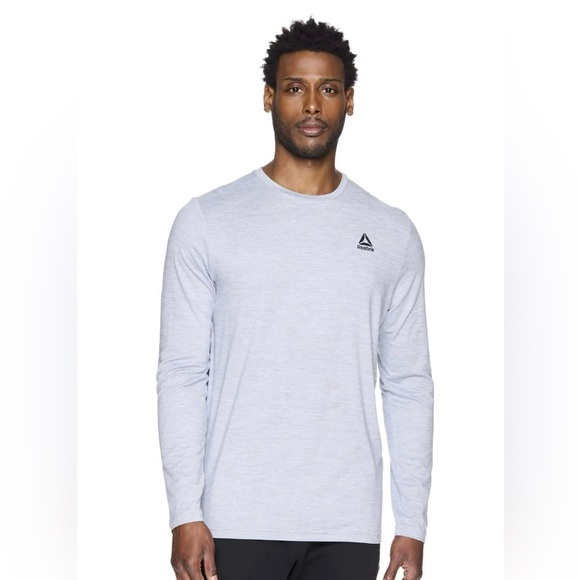 Reebok Mens and Big Mens Delta Core Long Sleeve Top - Picture 1 of 5